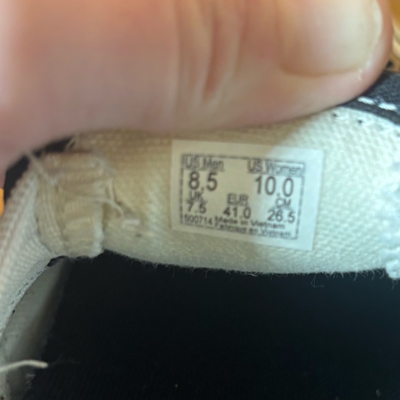 Vans Asher Deluxe Slip On Sneaker Leopard Cheetah Print Shoe Women Size 8.5 - Picture 12 of 12